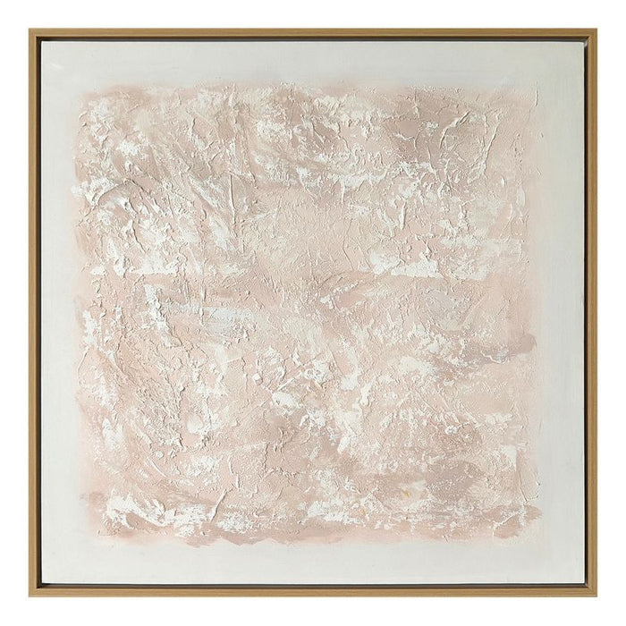 White Linen Enhanced Canvas Print