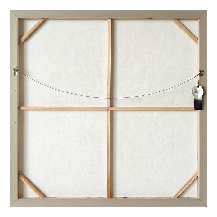 White Linen Enhanced Canvas Print