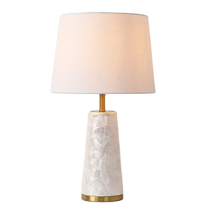 Isabela Table Lamp - Fabric Metal, 52.5cm H