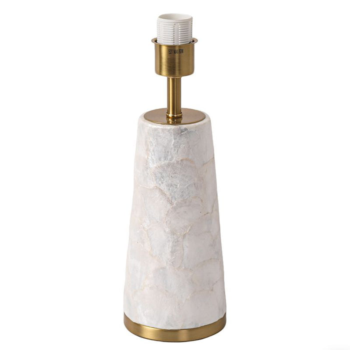 Isabela Table Lamp - Fabric Metal, 52.5cm H
