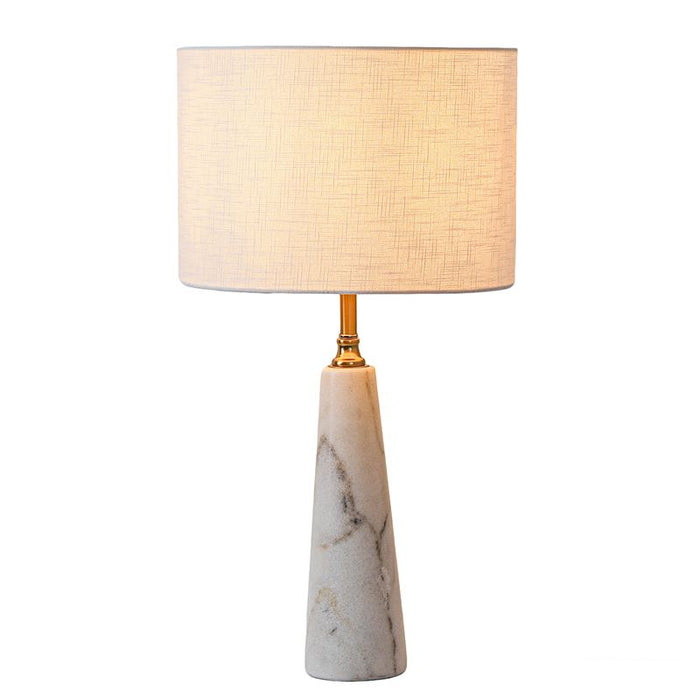 Pelham Marble Table Lamp - 58cm H