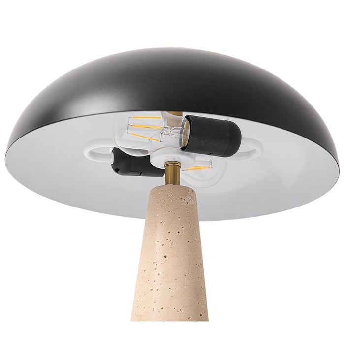 Rochelle Travertine Table Lamp - 44cm H
