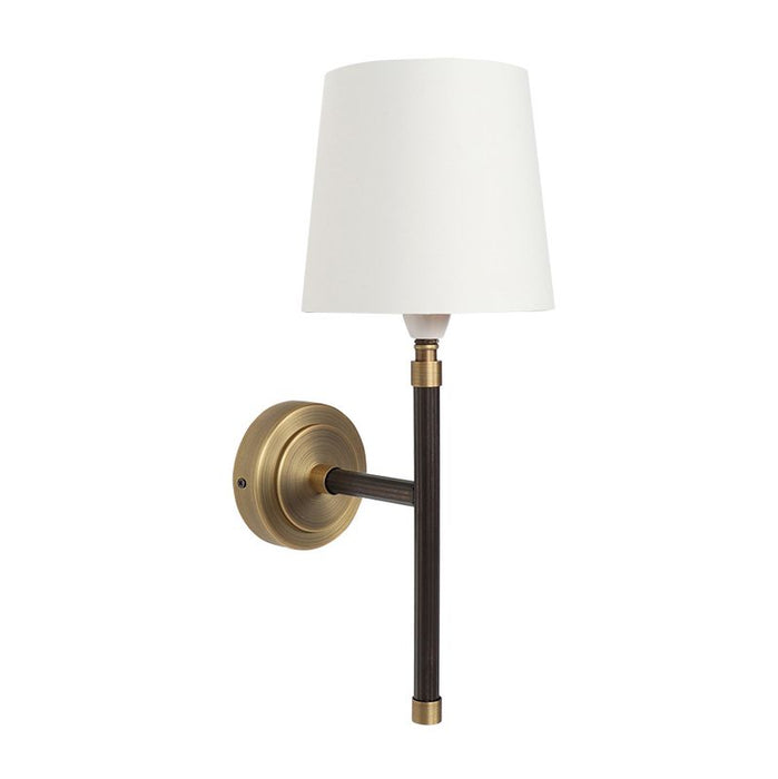 Asher Wall Sconce - Fabric Wood