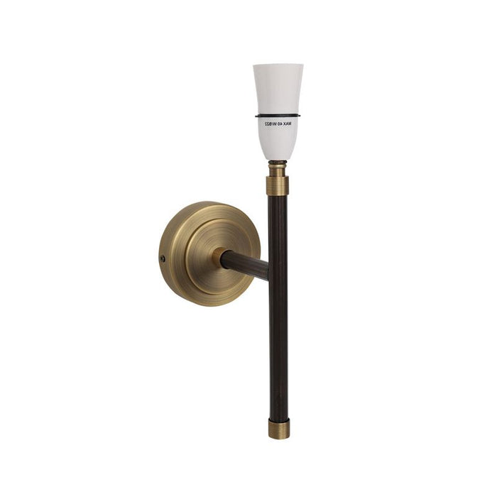 Asher Wall Sconce - Fabric Wood