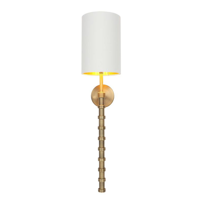 Ethan Wall Sconce - Fabric Metal
