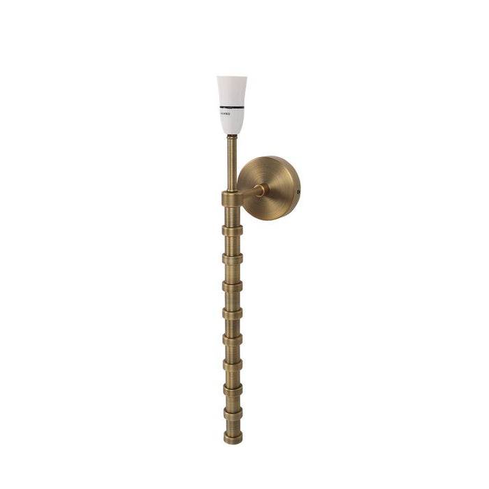 Ethan Wall Sconce - Fabric Metal