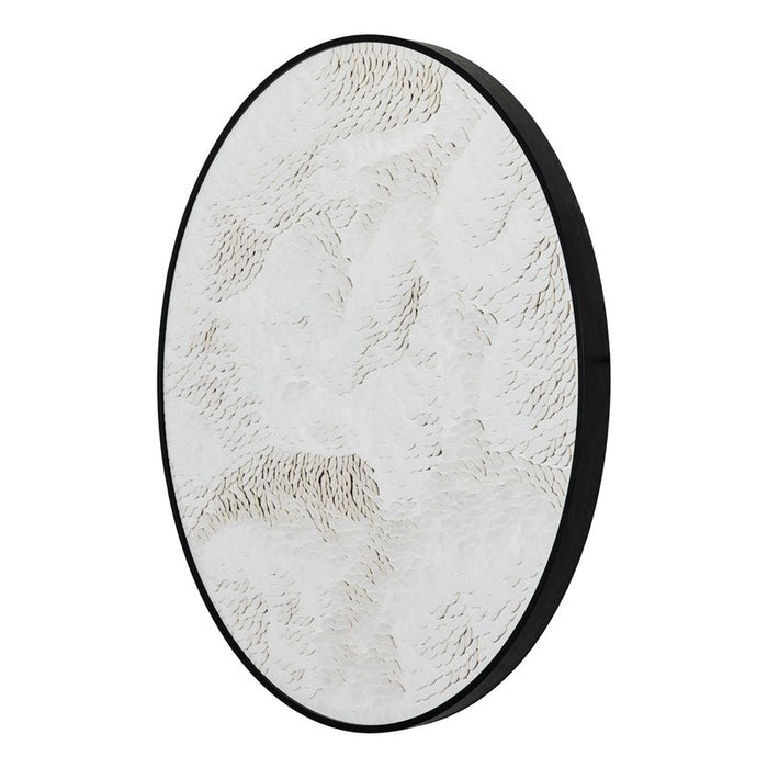 Surge Leather Wall Art - Canvas