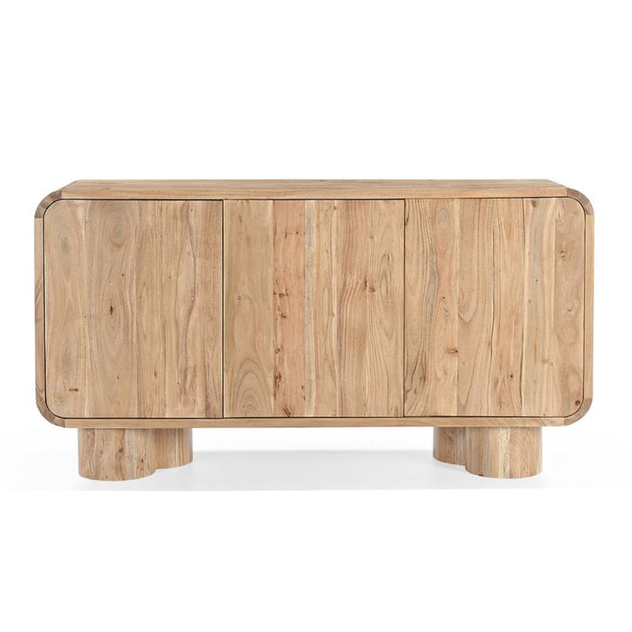 Aya Buffet - Natural, Wood, 151cm