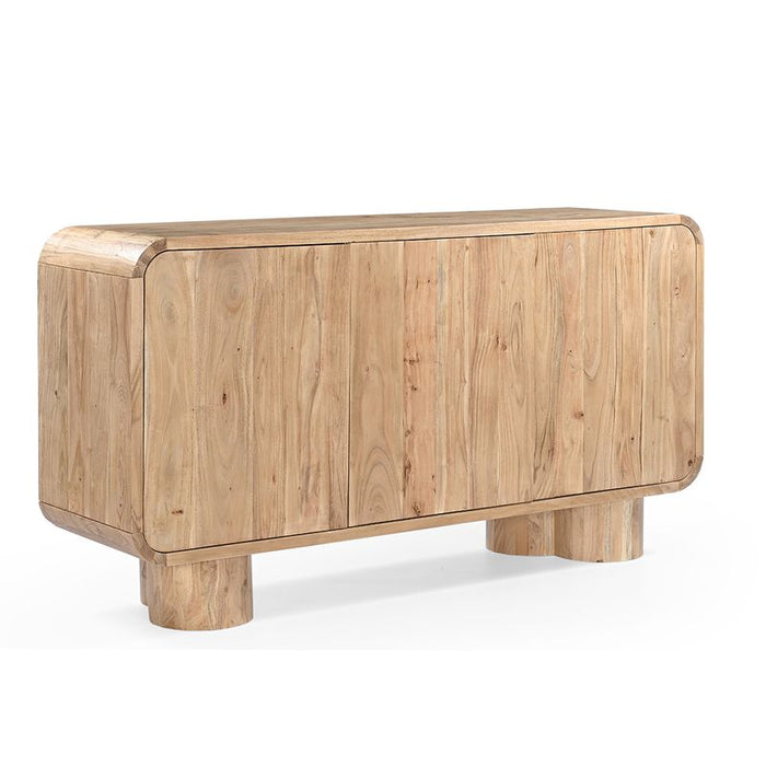 Aya Buffet - Natural, Wood, 151cm