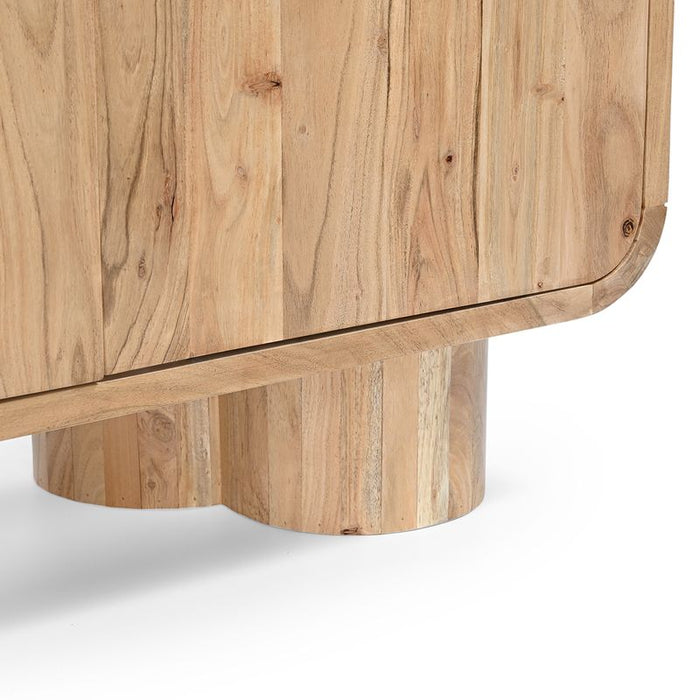 Aya Buffet - Natural, Wood, 151cm