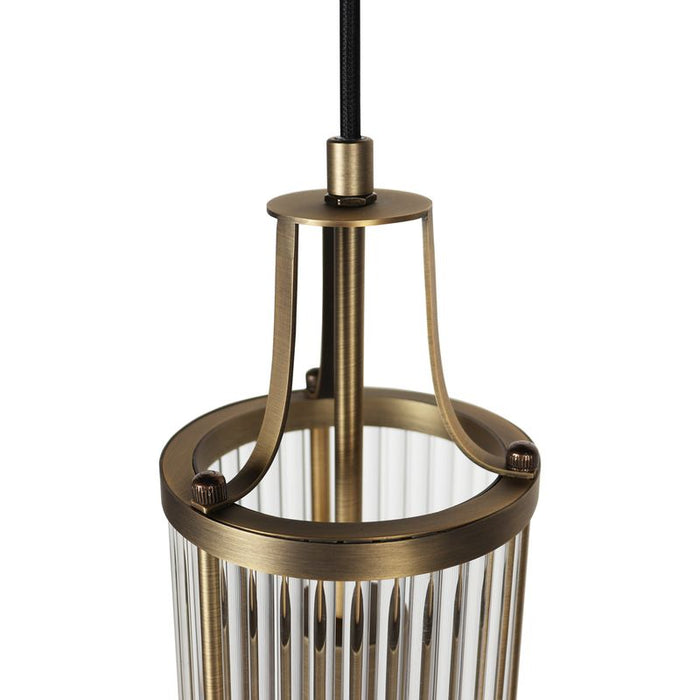 Marlene Pendant - Glass Metal