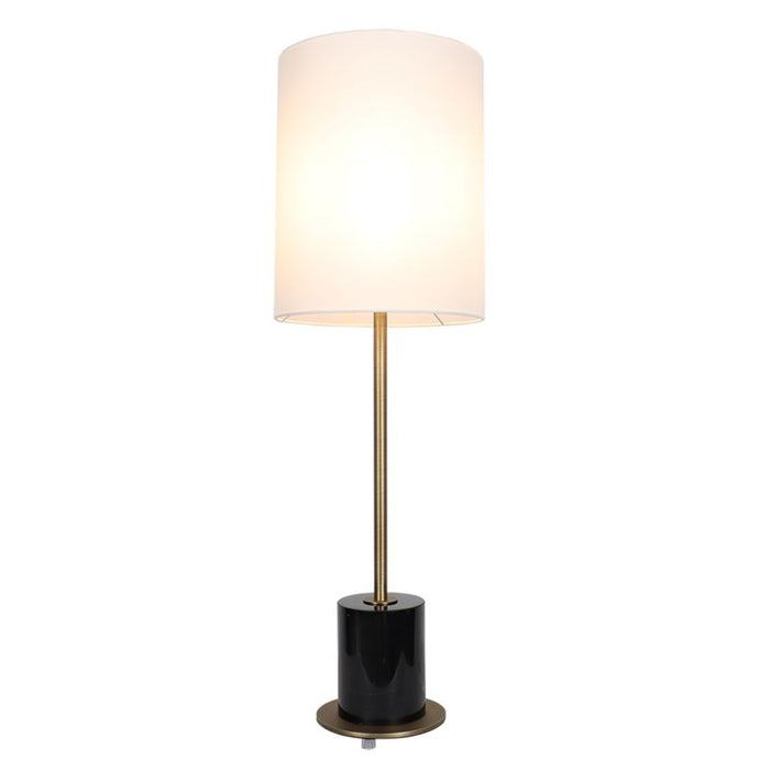 Cole Marble Table Lamp - Gold, 78cm H