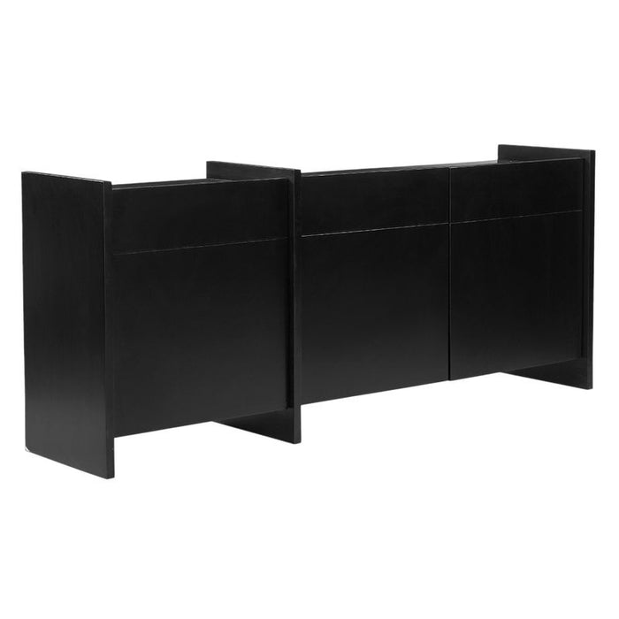 Jackson Buffet - Black, Wood Metal, 181cm