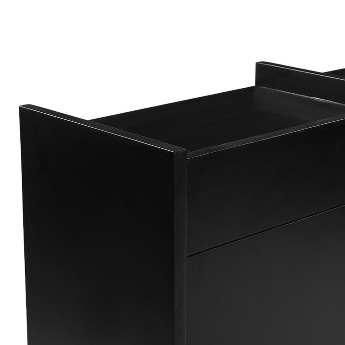Jackson Buffet - Black, Wood Metal, 181cm