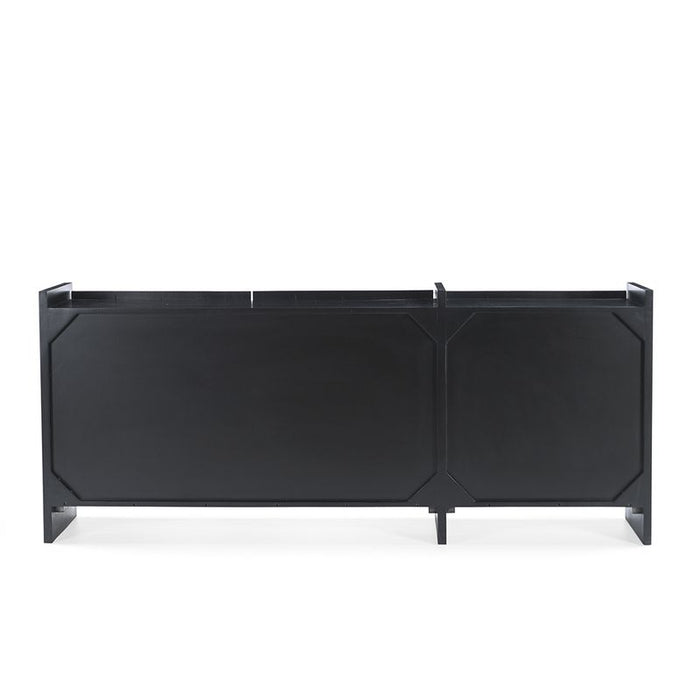 Jackson Buffet - Black, Wood Metal, 181cm