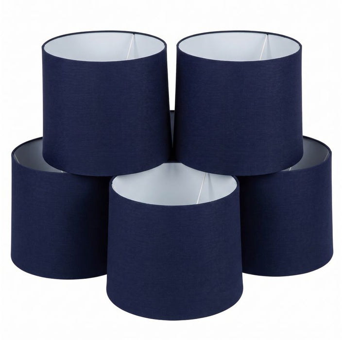 Capella Tapered Shade - Medium Navy - Bulk Buy Qty 5, Linen