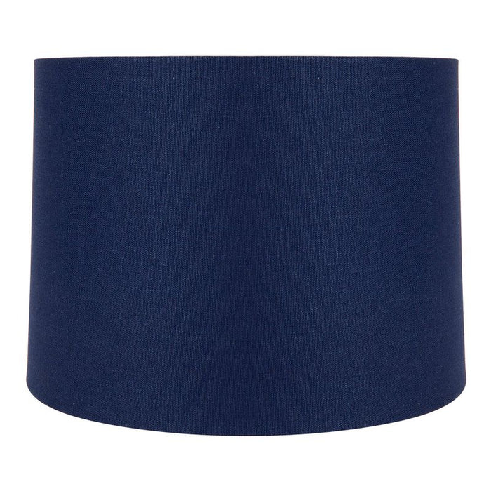 Capella Tapered Shade - Tall Navy - Bulk Buy Qty 5, Linen, 42cm Dia