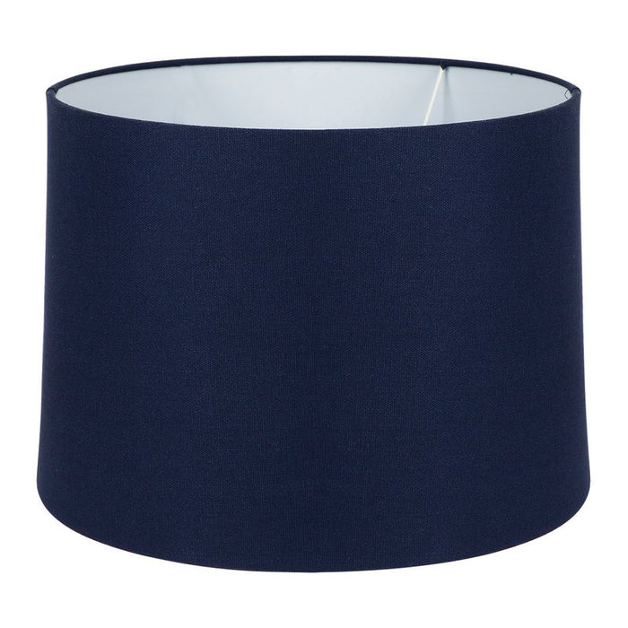 Capella Tapered Shade - Tall Navy - Bulk Buy Qty 5, Linen, 42cm Dia