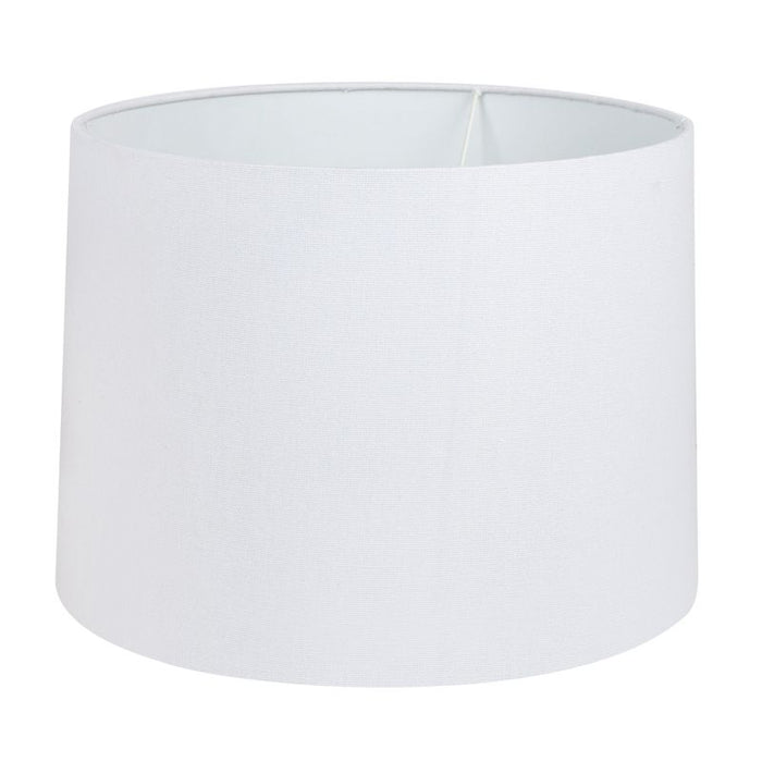 Capella Tapered Shade - Tall White - Bulk Buy Qty 5, Linen, 42cm Dia