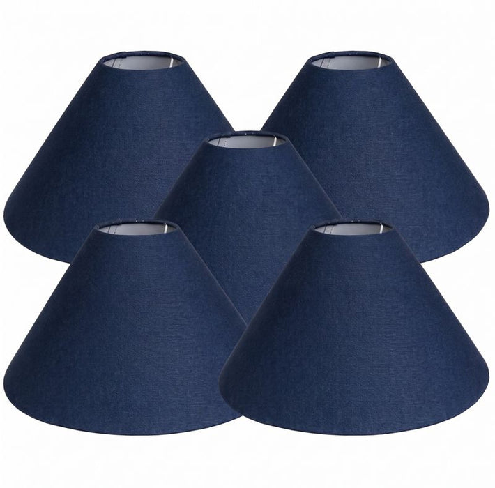 Messina Empire Shade - Large Navy - Bulk Buy Qty 5, Linen