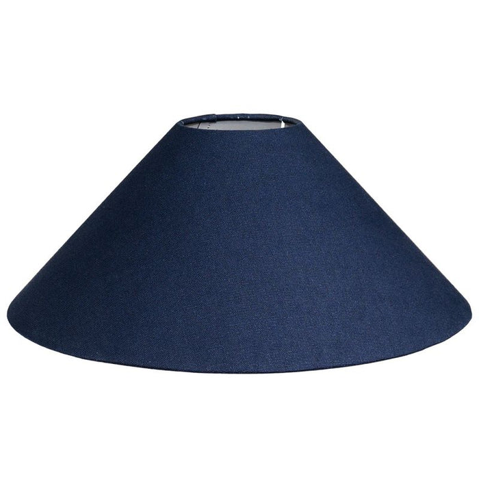 Messina Empire Shade - Large Navy - Bulk Buy Qty 5, Linen