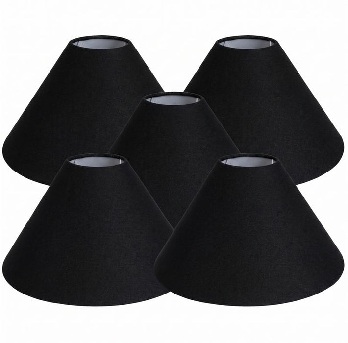 Messina Empire Shade - Large Black - Bulk Buy Qty 5, Linen