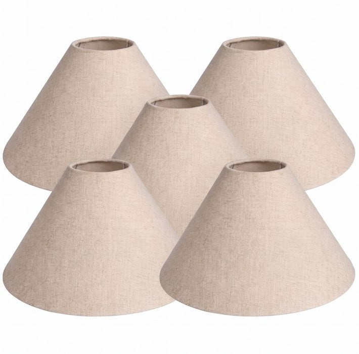 Messina Empire Shade - Large Natural - Bulk Buy Qty 5, Linen