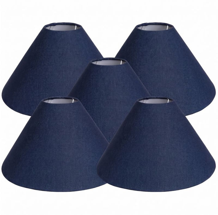 Messina Empire Shade - Small Navy - Bulk Buy Qty 5, Linen
