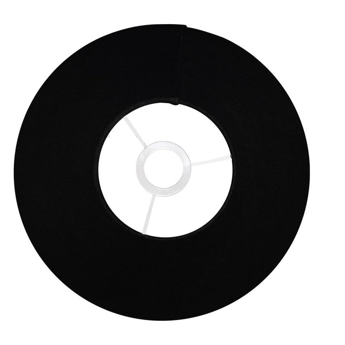 Messina Empire Shade - Small Black - Bulk Buy Qty 5, Linen