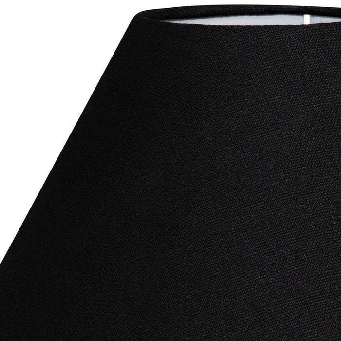 Messina Empire Shade - Small Black - Bulk Buy Qty 5, Linen