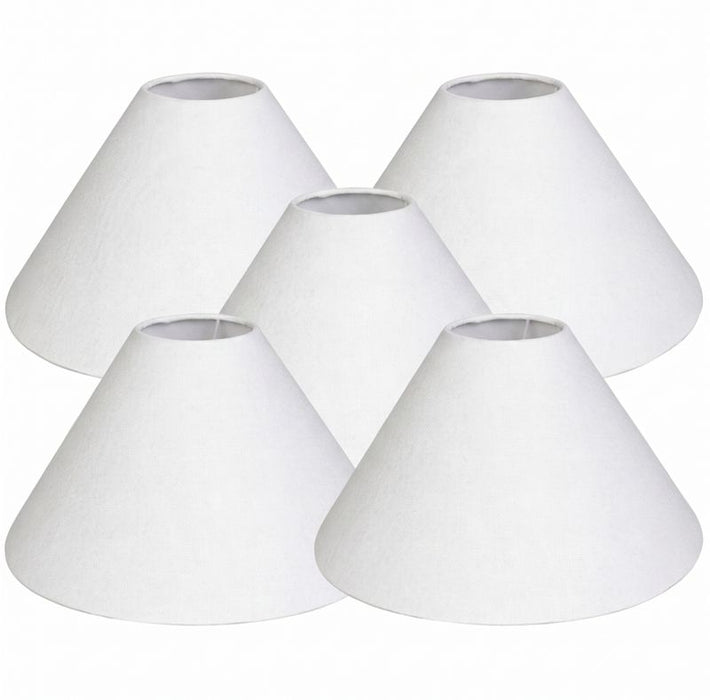 Messina Empire Shade - Large White - Bulk Buy Qty 5, Linen