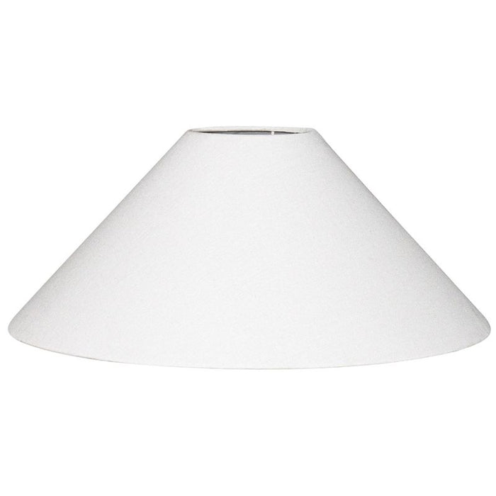 Messina Empire Shade - Large White - Bulk Buy Qty 5, Linen
