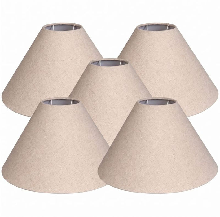 Messina Empire Shade - Small Natural - Bulk Buy Qty 5, Linen