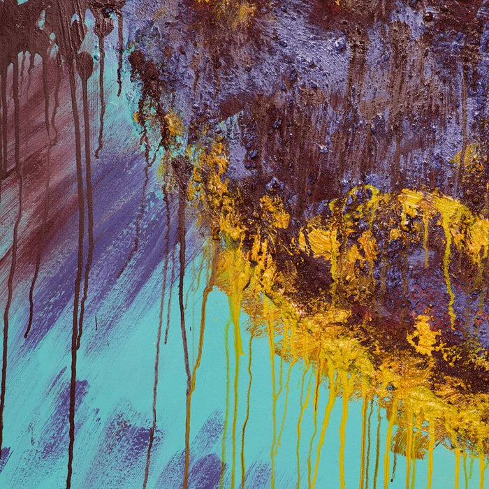 In Between The Lines Oil On Canvas