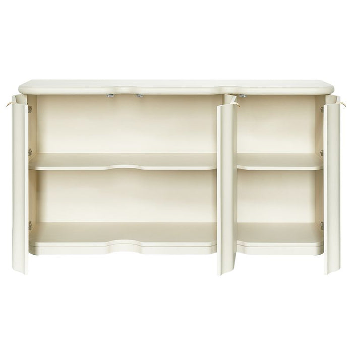 Lina Buffet - Ivory, Wood Metal, 1500cm
