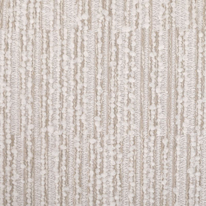 Cairo Bench Ottoman - Ivory Weave, Fabric Wood
