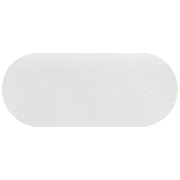 Brunella Oval Dining Table - 2.4m White