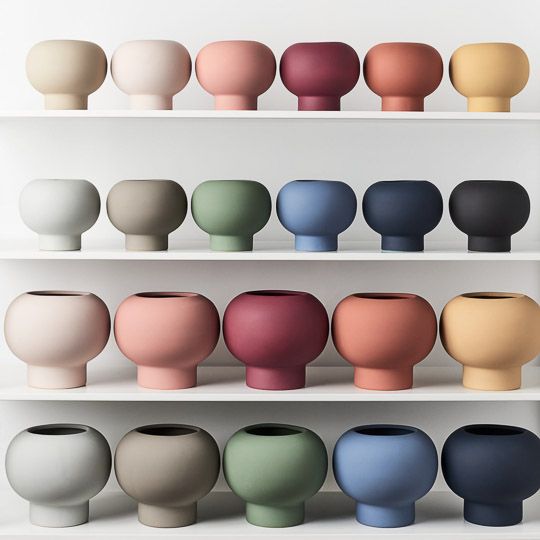 2 x Vase Lucena Light Pink (FI8664LP)