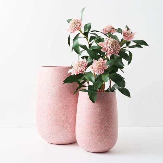 Pot Cenzo Sol (Set of 2) Rose Pink (FI8696RP)