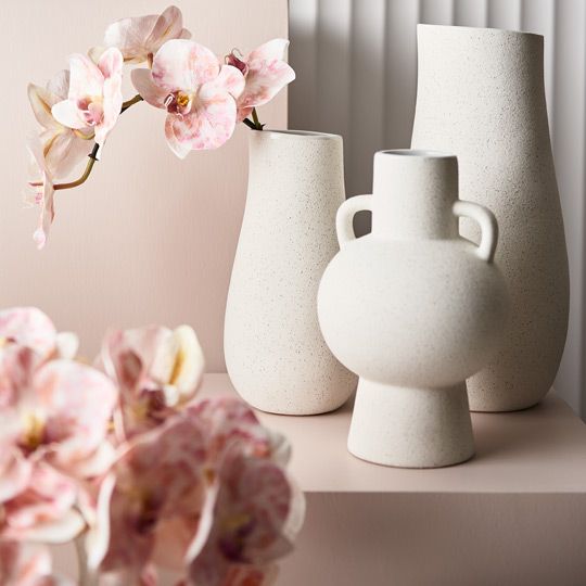 2 x Vase Mona White (FI8853WH)