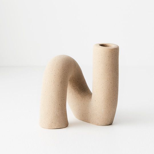 6 x Candle Holder Franka Sand (FI9096SD)