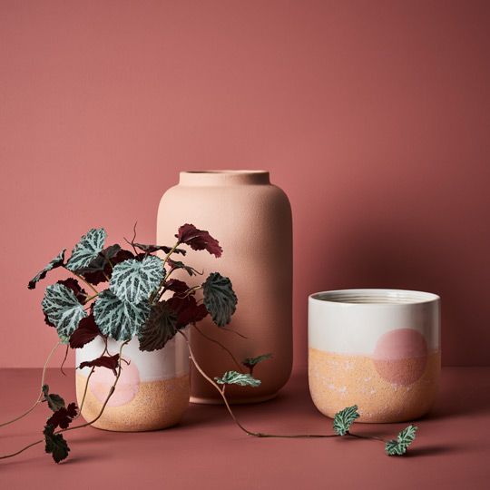 2 x Vase Paquita Salmon (FI9100SA)