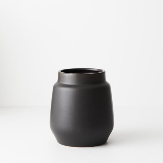 2 x Vase Paquita Black (FI9097BK)