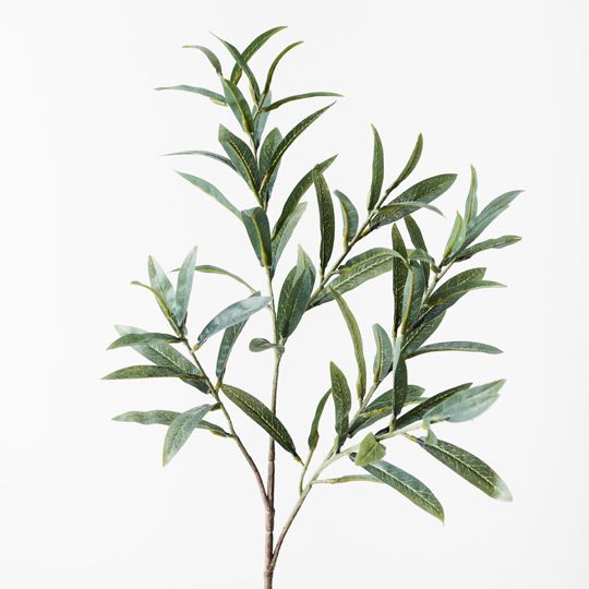 12 x Olive Leaf Spray Grey Green 74cml (FI9223GY)