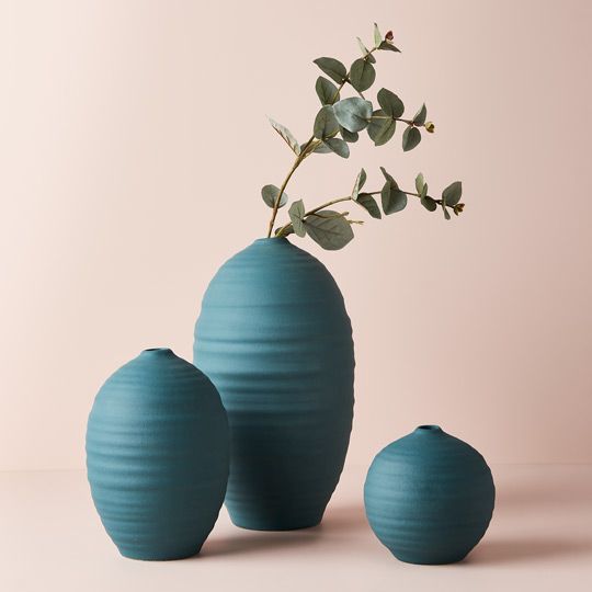 2 x Vase Nysa Peacock (FI9242PC)