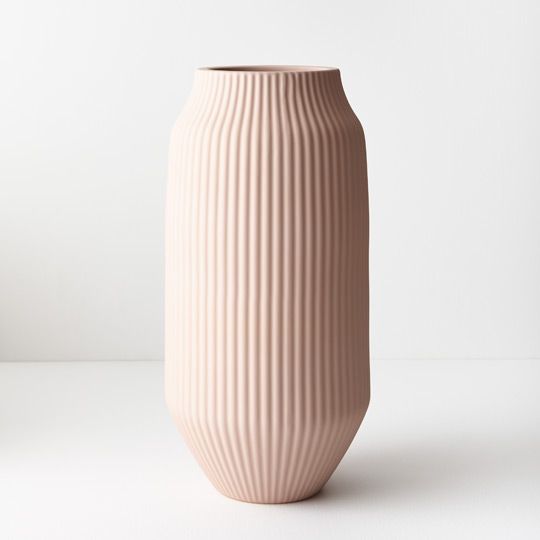 2 x Vase Taza Light Pink (FI9249LP)