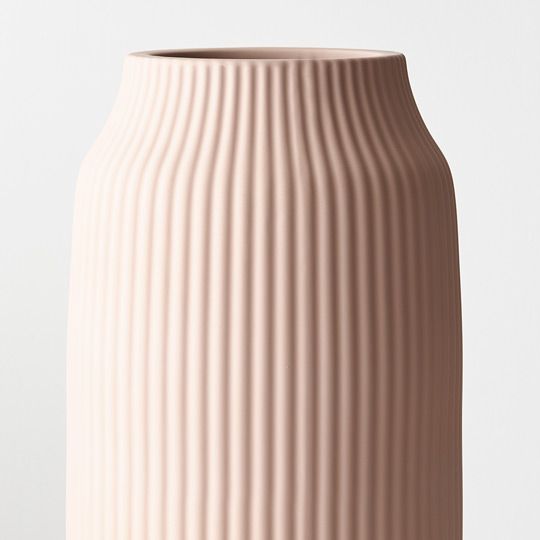 2 x Vase Taza Light Pink (FI9249LP)