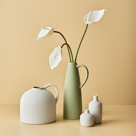 6 x Vase Greta White (FI9250WH)