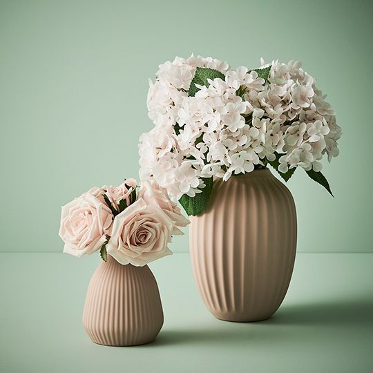 2 x Vase Taza Light Pink (FI9244LP)