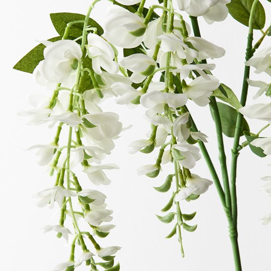 12 x Wisteria Spray White 93cml (FI9307WH)